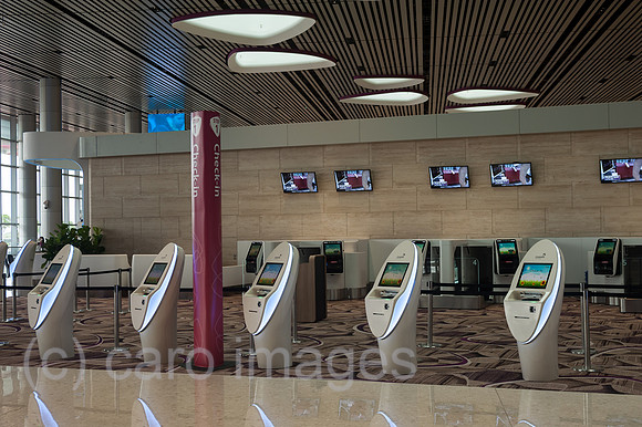 Singapur, Republik Singapur, Neues Terminal 4 am Flughafen Changi
