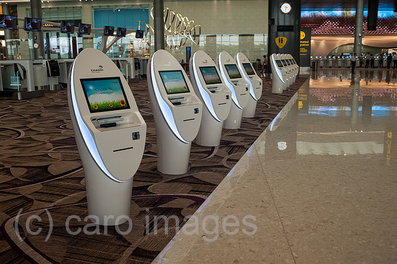 Singapur, Republik Singapur, Neues Terminal 4 am Flughafen Changi