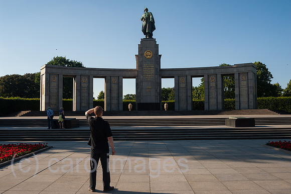 Berlin, Deutschland, Sowjetisches Ehrenmal in Tiergarten