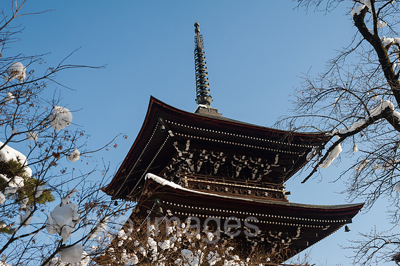 Takayama, Japan, Pagode des Kokubunji-Tempels