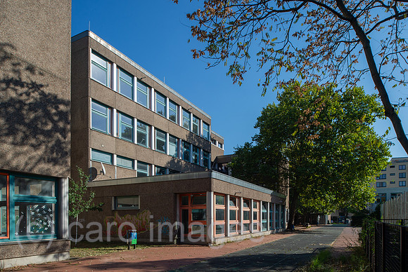 Berlin, Deutschland - Die Kurt-Schumacher-Grundschule in der Puttkamer Strasse in Kreuzberg