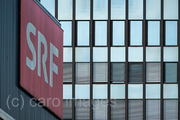 Schweiz, Zuerich - Zentrale des Schweizer Radio und Fernsehen (SRF)