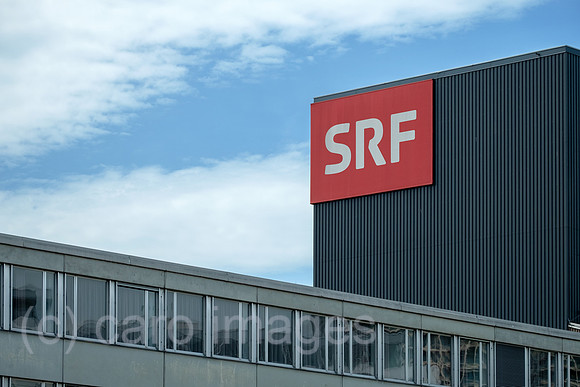 Schweiz, Zuerich - Zentrale des Schweizer Radio und Fernsehen (SRF) an der Fernsehstrasse