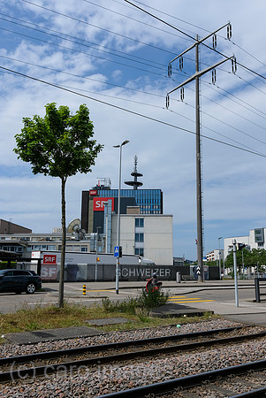 Schweiz, Zuerich - Zentrale des Schweizer Radio und Fernsehen (SRF)
