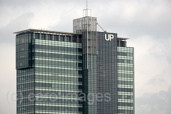 Niederlande, Amsterdam - UP Office Building am frueheren Meeresarm IJ (Stadtzentrum)