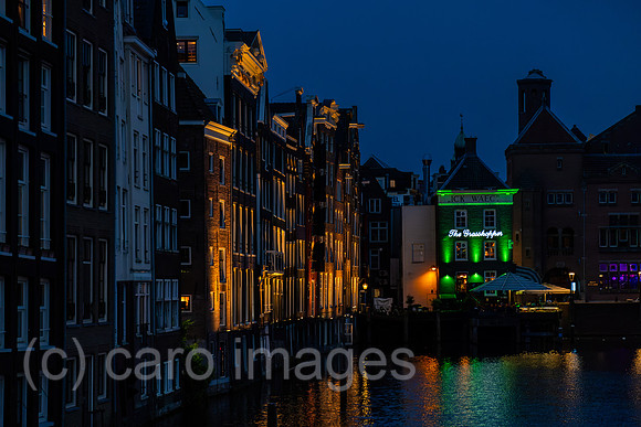 Niederlande, Amsterdam - Teil des Grachtenguertels gegenueber der Centraal Station