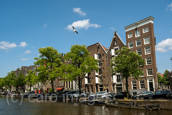 Niederlande, Amsterdam - Prinsengracht im Grachtenguertel