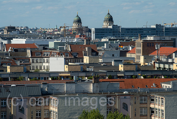 Berlin, Deutschland - Die suedliche Friedrichstadt von Mitte und Kreuzberg