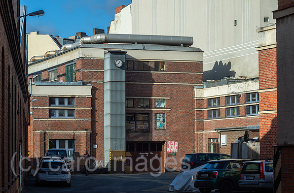 Berlin, Deutschland - Gebauede der Uferhallen in Berlin-Wedding