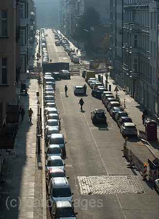 Die Luebecker Strasse in Berlin-Moabit