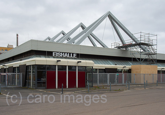Berlin, Deutschland - Das Erika-Hess Eisstadion