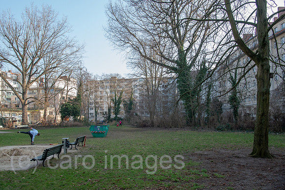 Berlin, Deutschland - Der Essener Park in Berlin-Moabit