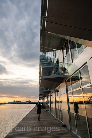Netherlands, Amsterdam - residential project Sluishuis (lock house) on an artificial island affordable living space in IJburg, a new district in the east of the city created as part of the VINEX housi