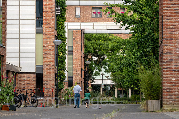 Netherlands, Amsterdam - IJburg, a new district in the east of the city, reclaimed from the sea in the course of the VINEX housing programme
